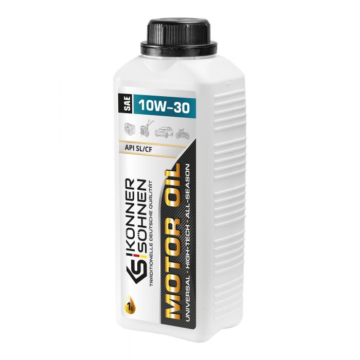 Олива моторна Konner&Sohnen KS 10W-30, SAE 10W-30 для 4-тактного двигуна, 1л