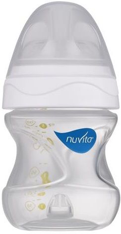 Пляшка для годування Nuvita Mimic 150мл, 0міс+, антиколікова