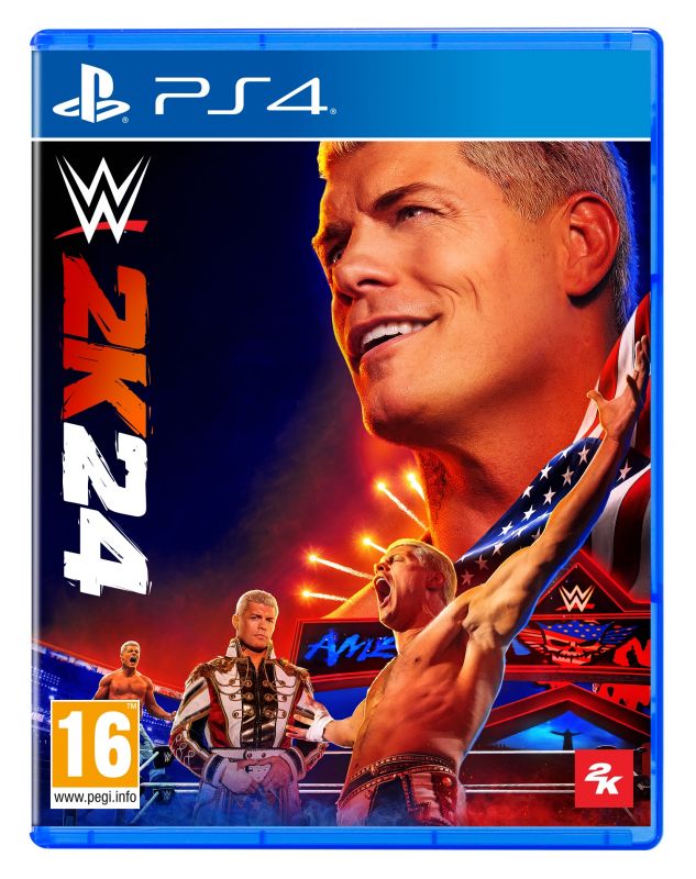 Гра консольна PS4 WWE 2K24, BD диск