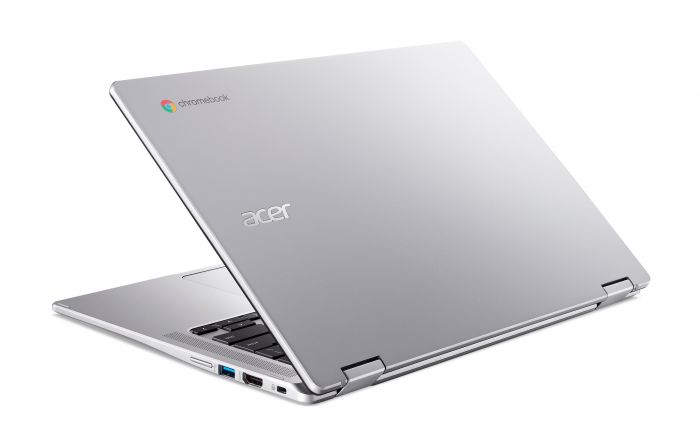 Ноутбук Acer Chromebook Spin CP314-1HN 14" FHD IPS, Intel C N4500, 8GB, F128GB, UMA, ChromeOS, сріблястий