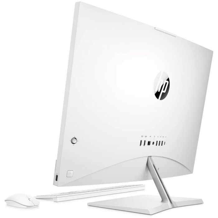 Комп'ютер персональний моноблок HP Pavilion 27" FHD IPS Touch, Intel i5-13400T, 16GB, F1TB, NVD3050-4, WiFi, кл+м, DOS, білий