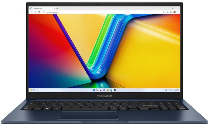 Ноутбук ASUS Vivobook 15 X1504VA-BQ499 15.6" FHD IPS, Intel i3-1315U, 16GB, F512GB, UMA, noOS, Блакитний