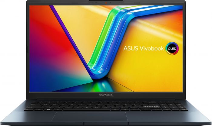 Ноутбук ASUS Vivobook Pro 15 M6500XV-MA013 15.6" 2.8K OLED, AMD R9-7940HS, 32GB, F1TB, NVD4060-8, noOS, Блакитний