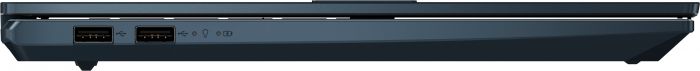 Ноутбук ASUS Vivobook Pro 15 M6500XU-LP017 15.6" FHD IPS, AMD R7-7840HS, 16GB, F1TB, NVD4050-6, noOS, Блакитний