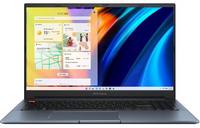 Ноутбук ASUS Vivobook Pro 15 K6502VU-LP004 15.6" FHD IPS, Intel i7-13700H, 16GB, F1TB, NVD4050-6, noOS, Блакитний