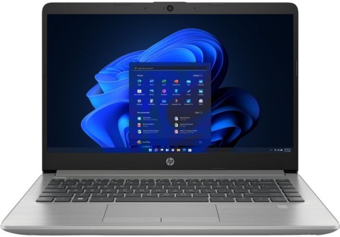Ноутбук HP 240-G9 14" FHD IPS AG, Intel i7-1255U, 16GB, F512GB, UMA, DOS, сріблястий