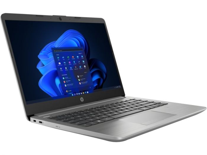 Ноутбук HP 240-G9 14" FHD IPS AG, Intel i5-1235U, 16GB, F256GB, UMA, DOS, сріблястий