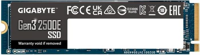 Накопичувач SSD GIGABYTE M.2  500GB PCIe 3.0 2500E