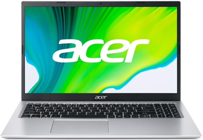 Ноутбук Acer Aspire 3 A315-35 15.6" FHD IPS, Intel P N6000, 4GB, F256GB, UMA, Lin, сріблястий