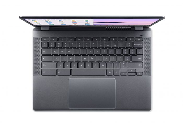 Ноутбук Acer Chromebook Plus CB514-3HT 14" WUXGA IPS Touch, AMD R5-7520C, 16GB, F512GB, UMA, ChromeOS, сірий