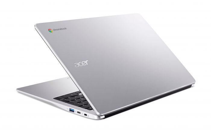 Ноутбук Acer Chromebook CB315-4HT 15" FHD IPS Touch, Intel P N6000, 8GB, F128GB, UMA, ChromeOS, сріблястий