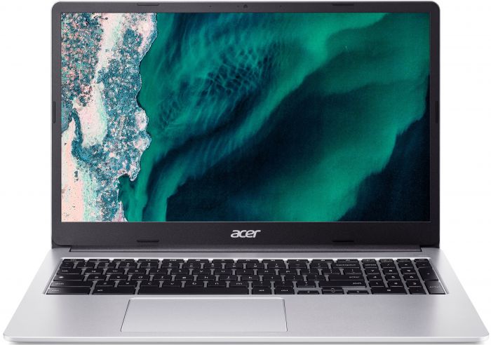 Ноутбук Acer Chromebook CB315-4HT 15" FHD IPS Touch, Intel C N4500, 4GB, F128GB, UMA, ChromeOS, сріблястий