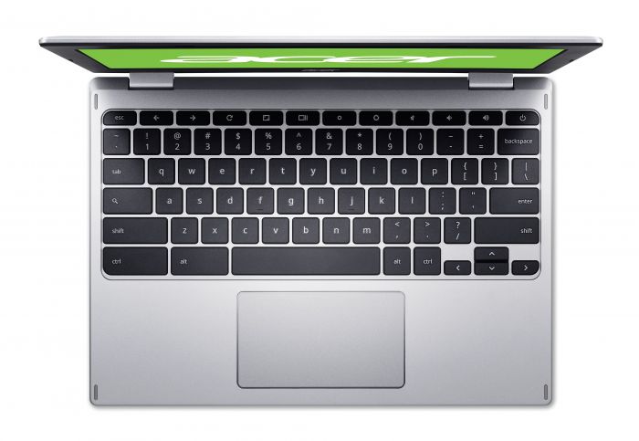 Ноутбук Acer Chromebook CB311-11H 11" IPS, MediaTek MT8183, 4GB, F64GB, UMA, ChromeOS, сріблястий