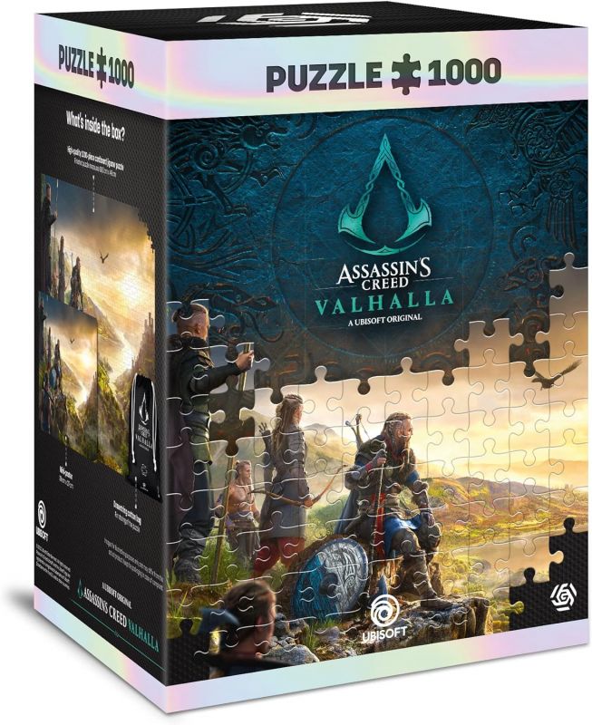 Пазл Assassins Creed Valhalla: Vista of England puzzles 1000 ел.