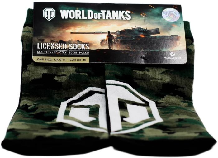 Шкарпетки World of Tanks Green Camo Ankle Socks