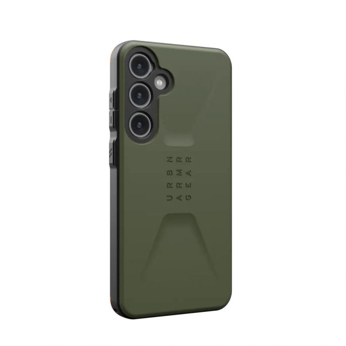 Чохол UAG для Samsung Galaxy S24+, Civilian, Olive Drab