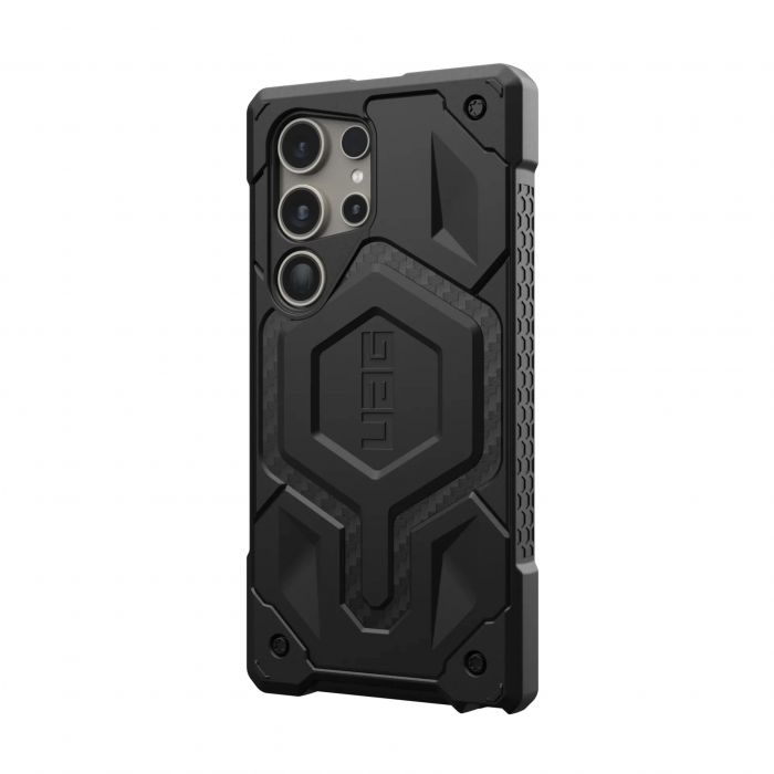 Чохол UAG для Samsung Galaxy S24 Ultra, Monarch, Carbon Fiber