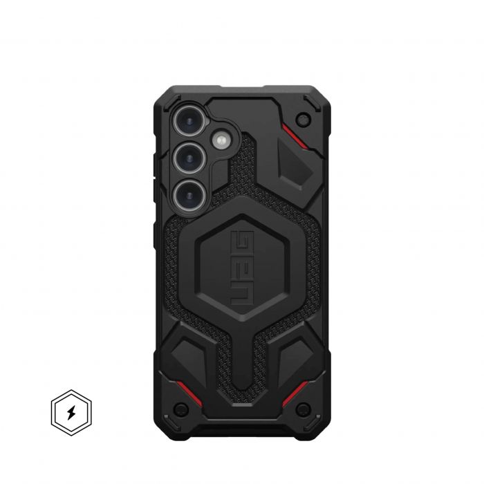 Чохол UAG для Samsung Galaxy S24, Monarch Pro, Kevlar Black