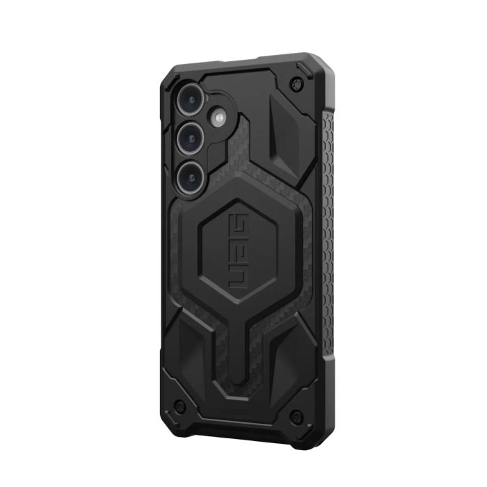 Чохол UAG для Samsung Galaxy S24+, Monarch, Carbon Fiber