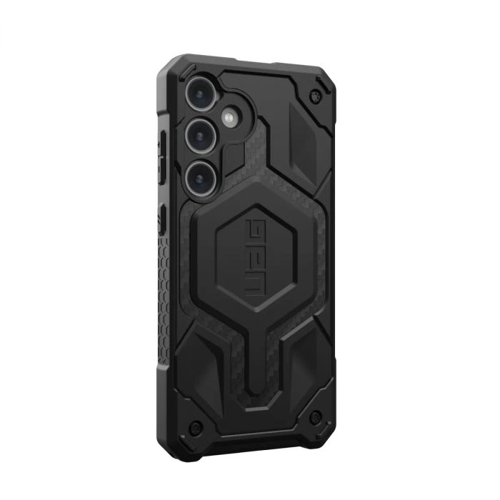 Чохол UAG для Samsung Galaxy S24+, Monarch, Carbon Fiber