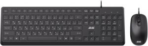Комплект клавіатура та миша 2E MK405 USB-A, EN/UK, чорний