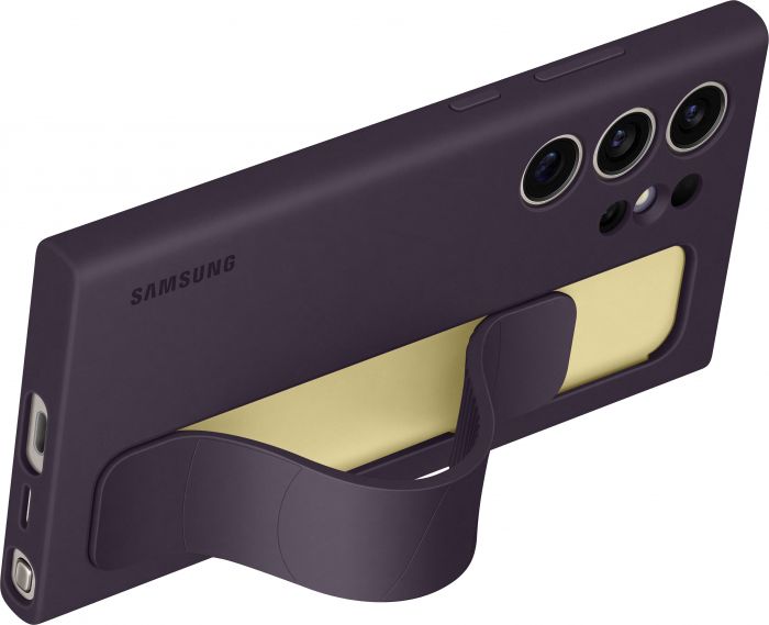 Чохол Samsung для Galaxy S24 Ultra (S928), Standing Grip Case, фіолетовий темний