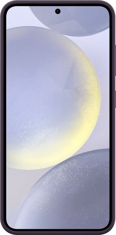 Чохол Samsung для Galaxy S24 (S921), Silicone Case, фіолетовий темний