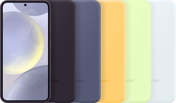 Чохол Samsung для Galaxy S24 (S921), Silicone Case, зелений світлий