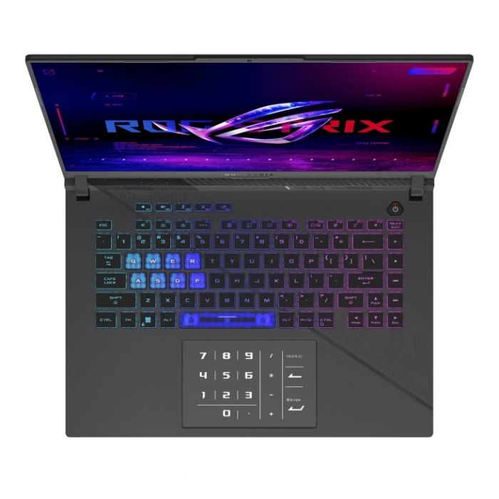 Ноутбук ASUS ROG Strix G16 G614JZR-N4094W 16" QHD+ IPS, Intel i9-14900HX, 32GB, F1TB, NVD4080-12, Win11, Сірий