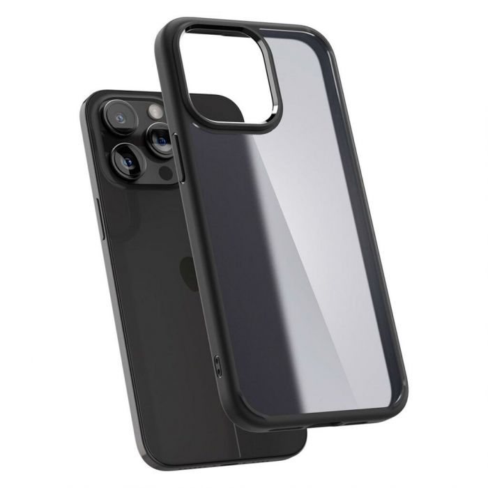 Чохол Spigen для iPhone 15 Pro Max, Ultra Hybrid, Frost Black