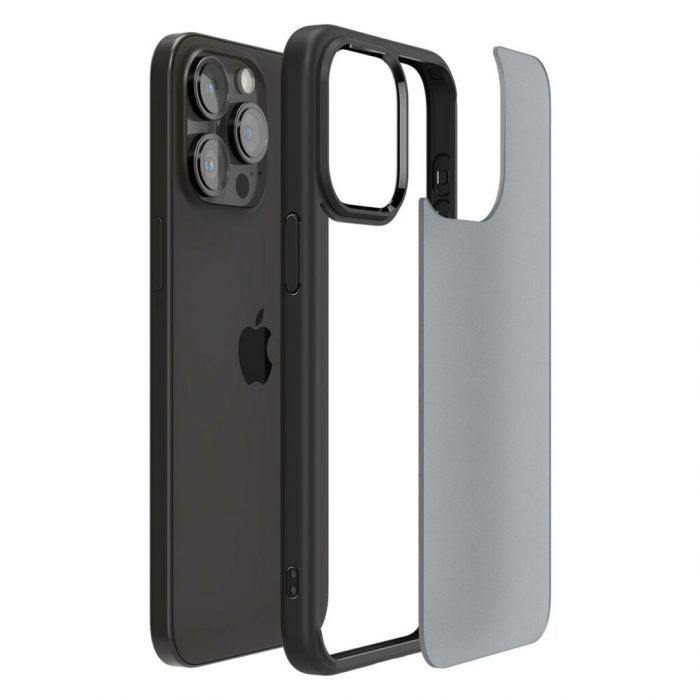 Чохол Spigen для iPhone 15 Pro Max, Ultra Hybrid, Frost Black