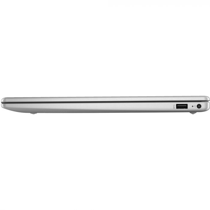 Ноутбук HP 15-fd0018ua 15.6" FHD IPS AG, Intel N200, 8GB, F256GB, UMA, DOS, сріблястий