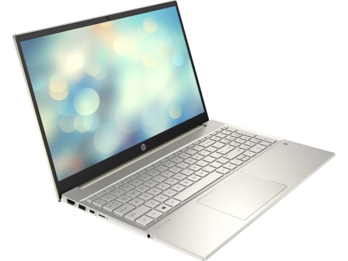 Ноутбук HP Pavilion 15-eh1127ua 15.6" FHD IPS AG, AMD R7-5700U, 16GB, F1024GB, UMA, Win11, золотистий