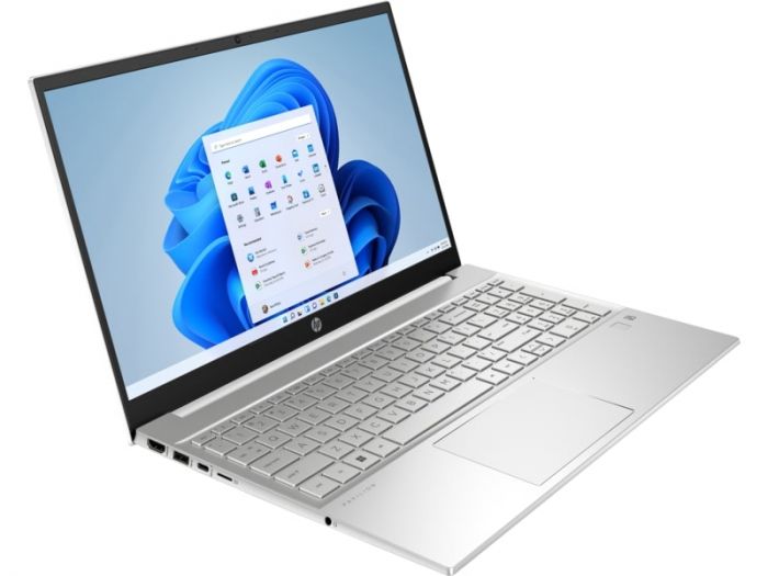 Ноутбук HP Pavilion 15-eh1056ua 15.6" FHD IPS AG, AMD R5-5500U, 16GB, F512GB, UMA, Win11, білий