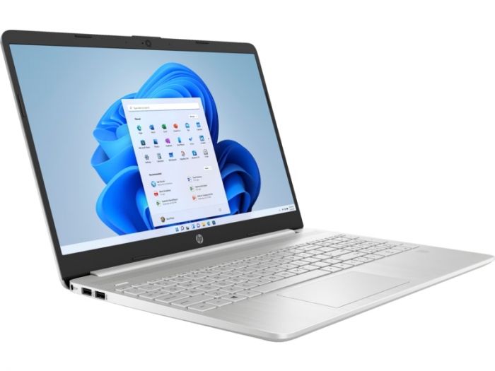 Ноутбук HP 15s-eq2048ua 15.6" FHD IPS AG, AMD R7-5700U, 16GB, F1024GB, UMA, Win11, сріблястий