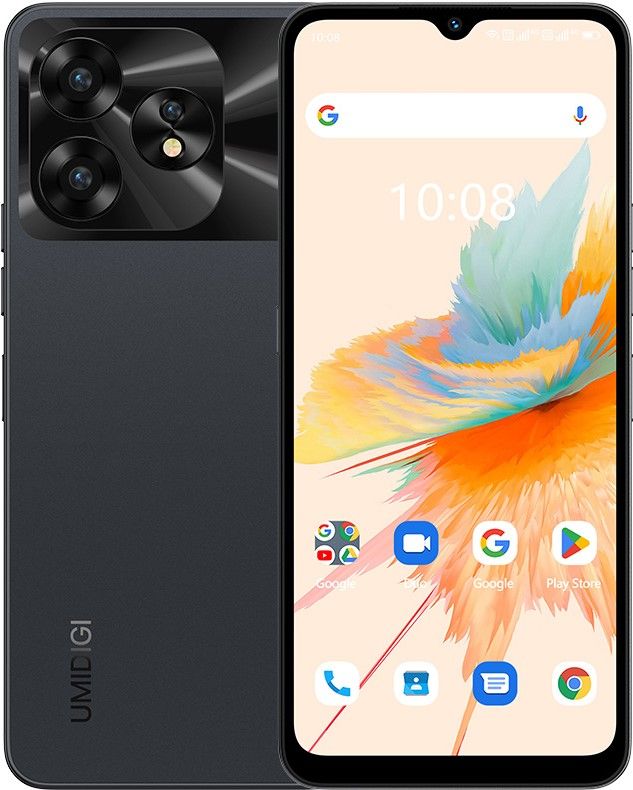 Смартфон UMIDIGI A15 (MP33) 6.7" 8/256ГБ, 2SIM, 5000мА·год, чорний