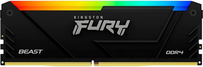 Пам'ять ПК Kingston DDR4  16GB 3200 FURY Beast RGB