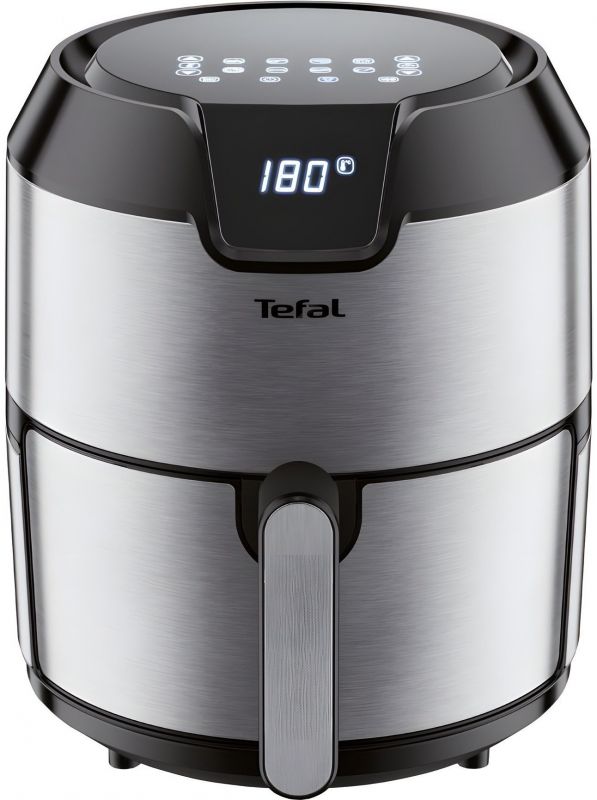 Мультипіч Tefal Easy Fry Deluxe, 1500Вт, чаша-4.2л, сенсорне керув., від 80°C до 200°C нержавіюча сталь, чорний