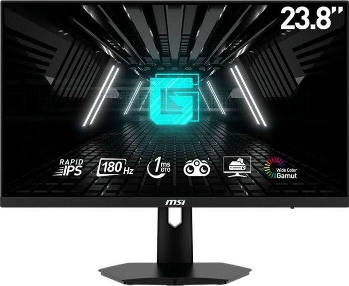 Монітор MSI 23.8" G244F-E2 2xHDMI, DP, Audio, IPS, 180Hz, 1ms, sRGB 112%, AdaptiveSync