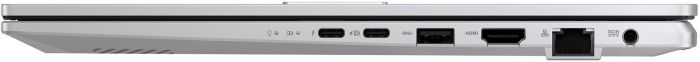 Ноутбук ASUS Vivobook Pro 15 K6502VV-MA024 15.6" 2.8K OLED, Intel i9-13900H, 16GB, F1TB, NVD4060-8, noOS, Сріблястий