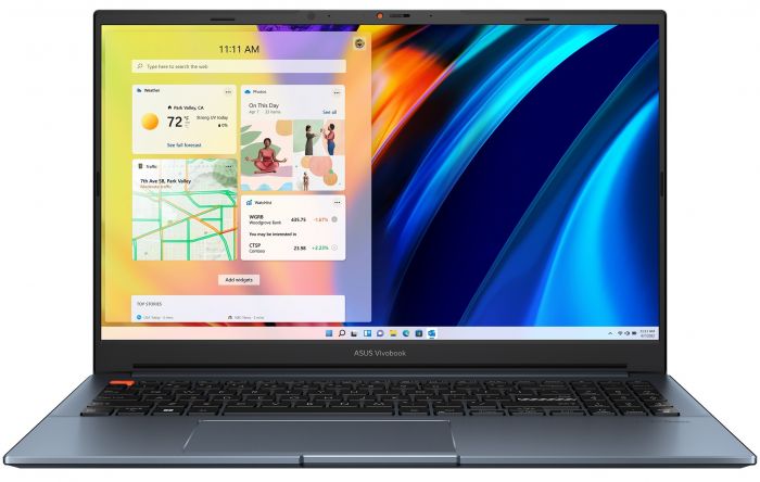 Ноутбук ASUS Vivobook Pro 15 K6502VU-MA003 15.6" 2.8K OLED, Intel i7-13700H, 16GB, F1TB, NVD4050-6, noOS, Блакитний