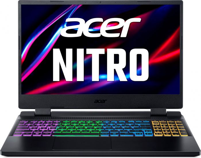 Ноутбук Acer Nitro 5 AN515-58 15.6" FHD IPS, Intel i7-12650H, 16GB, F1TB, NVD4050-6, Lin, чорний