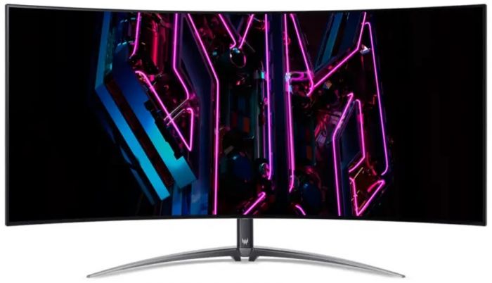 Монітор Acer 44.5" Predator X45bmiiphuzx 2xHDMI, DP, USB-Hub, Type-C, MM, OLED, 240Hz, 1ms