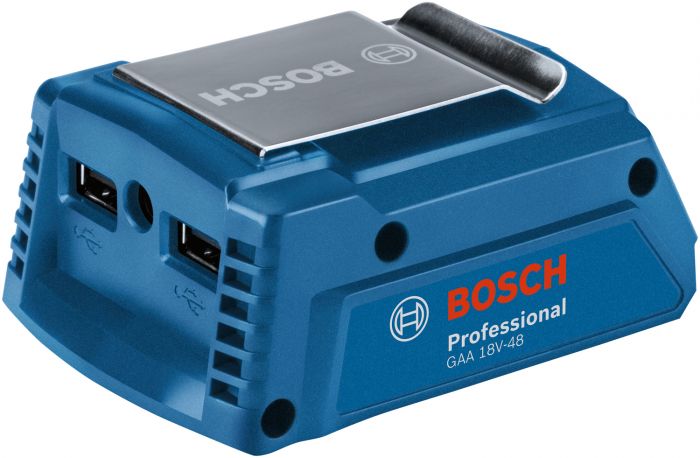 Адаптер USB для батареї Bosch GAA 18V-48 Professional, 2.4 А