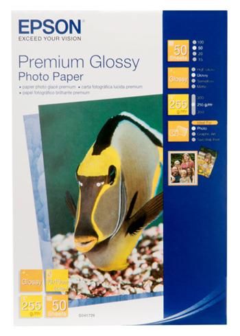 Папір Epson A4 Premium Glossy Photo Paper, 20арк.