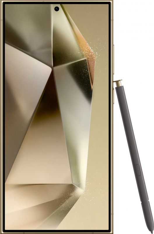 Смартфон Samsung Galaxy S24 Ultra 5G (S928) 6.8' 12/512ГБ, 2SIM, 5000мА•год, жовтий титановий