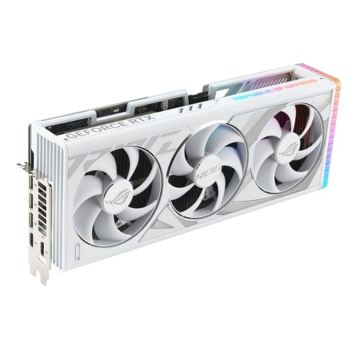 Відеокарта ASUS GeForce RTX 4080 SUPER 16GB GDDR6X STRIX білий OC ROG-STRIX-RTX4080S-O16G-WHITE