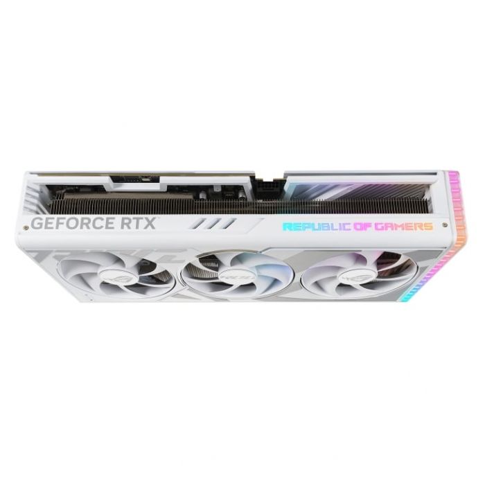 Відеокарта ASUS GeForce RTX 4080 SUPER 16GB GDDR6X STRIX білий OC ROG-STRIX-RTX4080S-O16G-WHITE