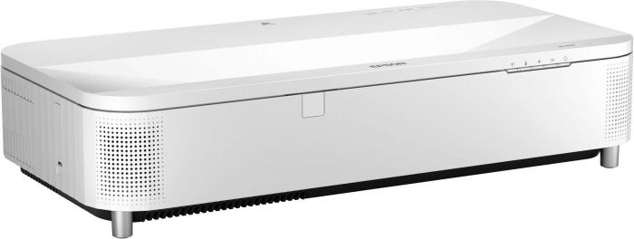 Проєктор ультракороткофокусний Epson EB-810E UHD, 5000 lm, LASER, 0.16, WiFi