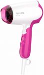 Фен Philips DryCare Essential дорожній, 1200Вт, 3 режими, хол. обдув, рожевий Фен Philips DryCare Essential дорожній, 1200Вт, 3 режими, хол. обдув, рожевий